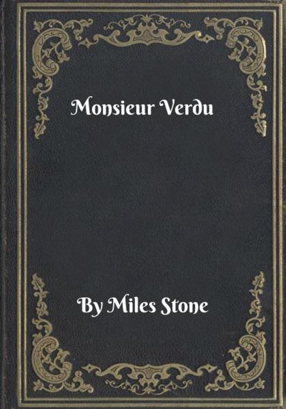 Big bigCover of Monsieur Verdu