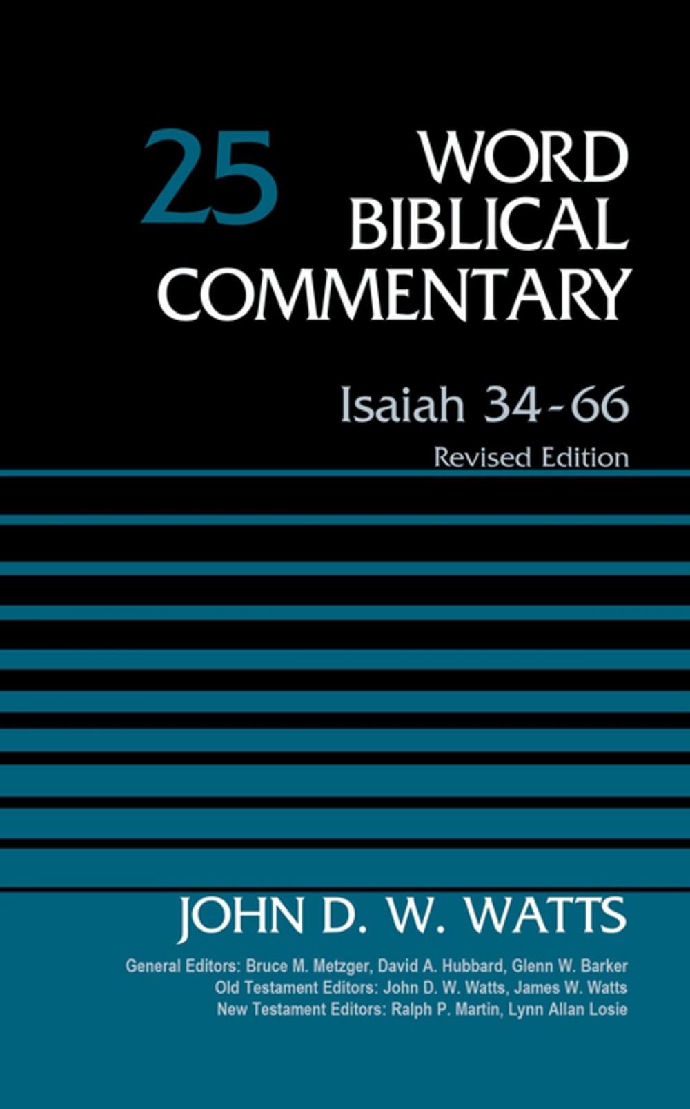 Big bigCover of Isaiah 34-66, Volume 25