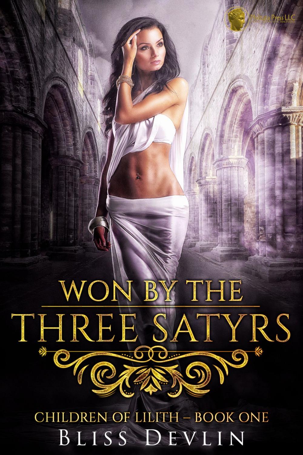 Big bigCover of Won by the Three Satyrs (The Children of Lilith, Book 1)
