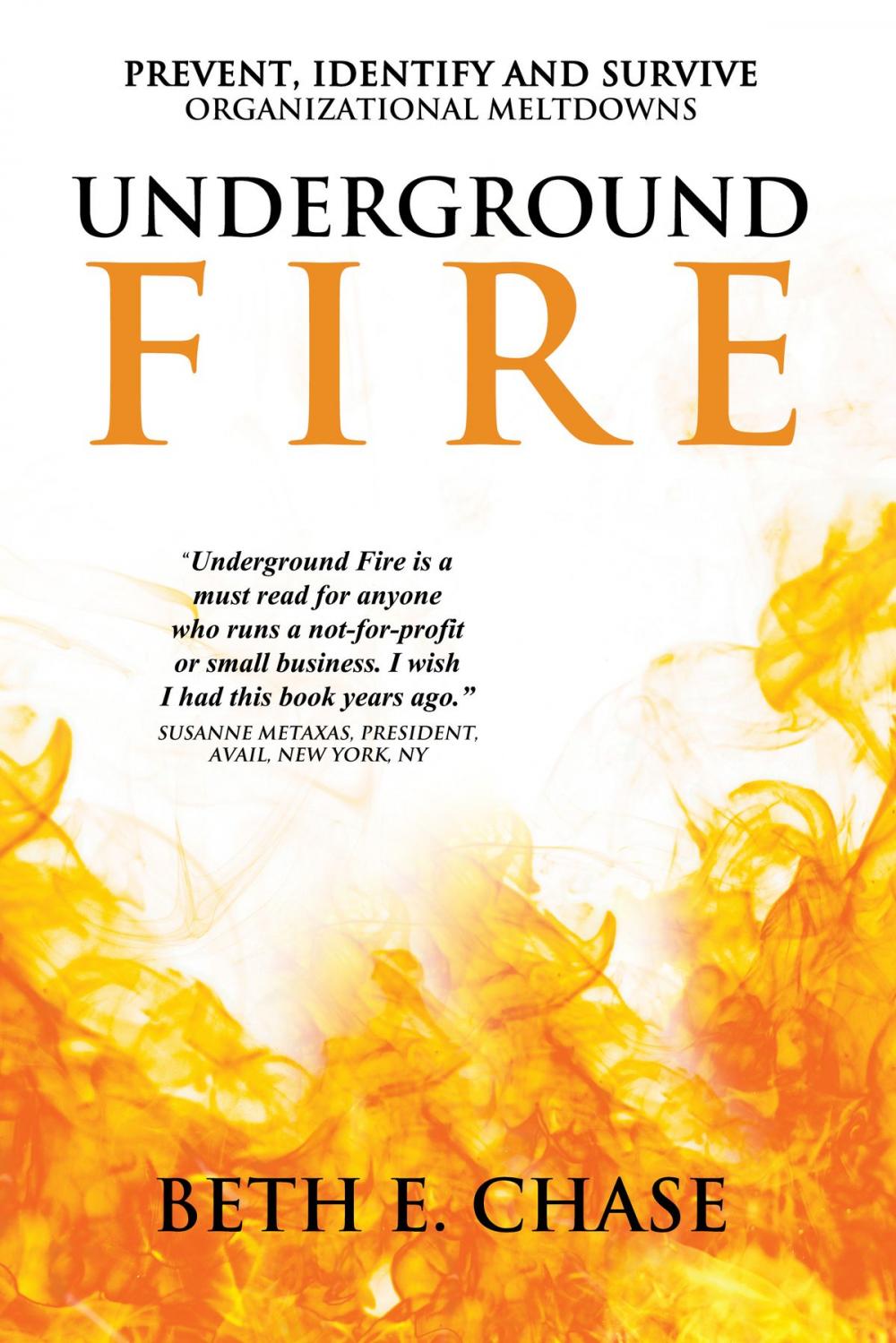 Big bigCover of Underground Fire: Prevent, Identify and Survive Organizational Meltdowns