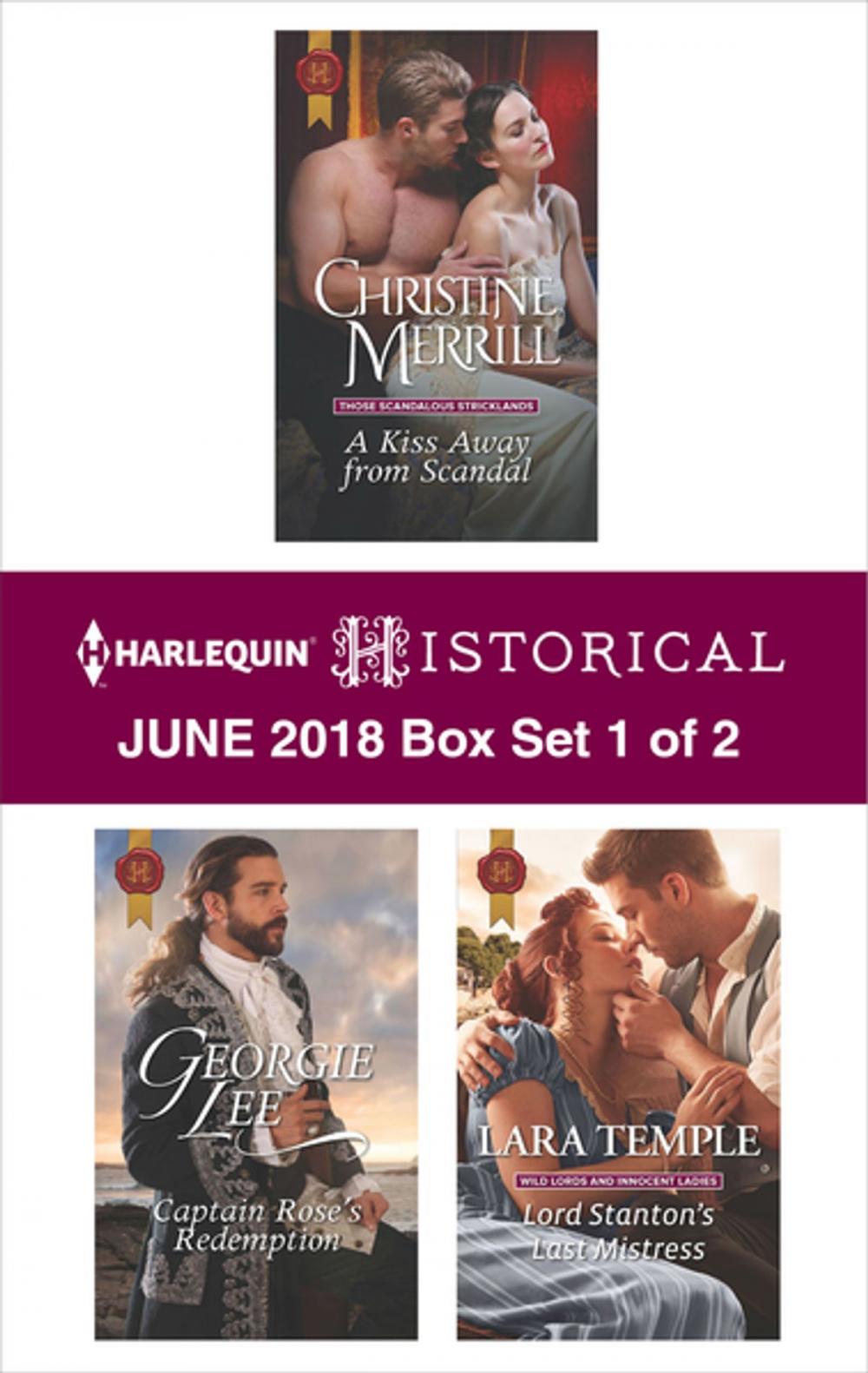 Big bigCover of Harlequin Historical June 2018 - Box Set 1 of 2