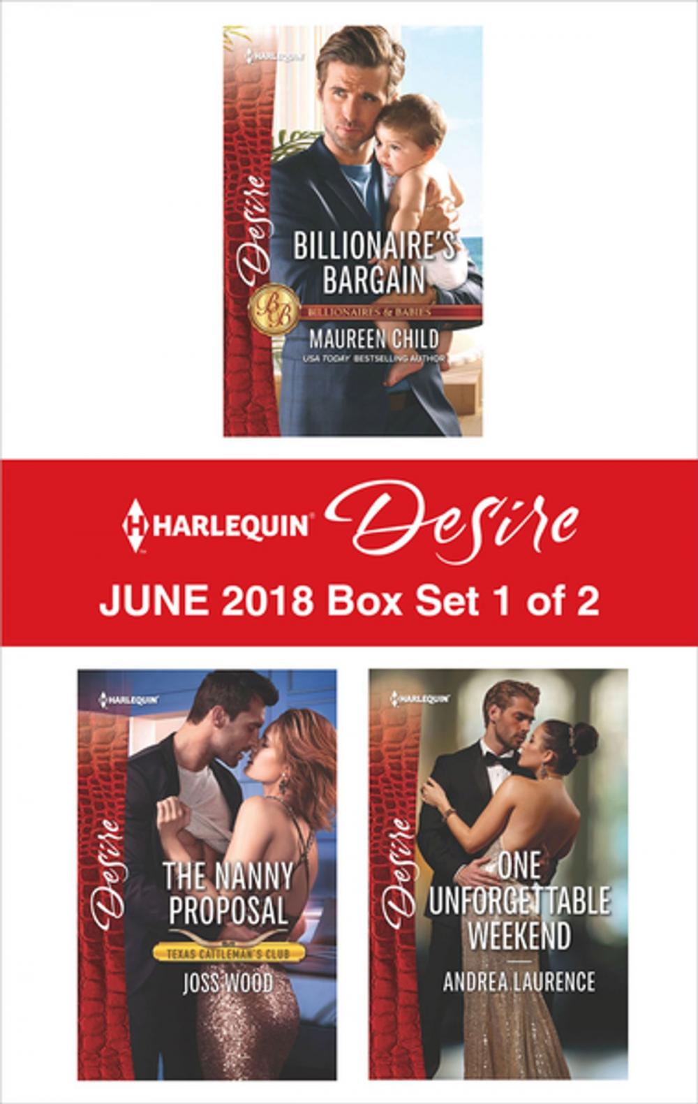 Big bigCover of Harlequin Desire June 2018 - Box Set 1 of 2