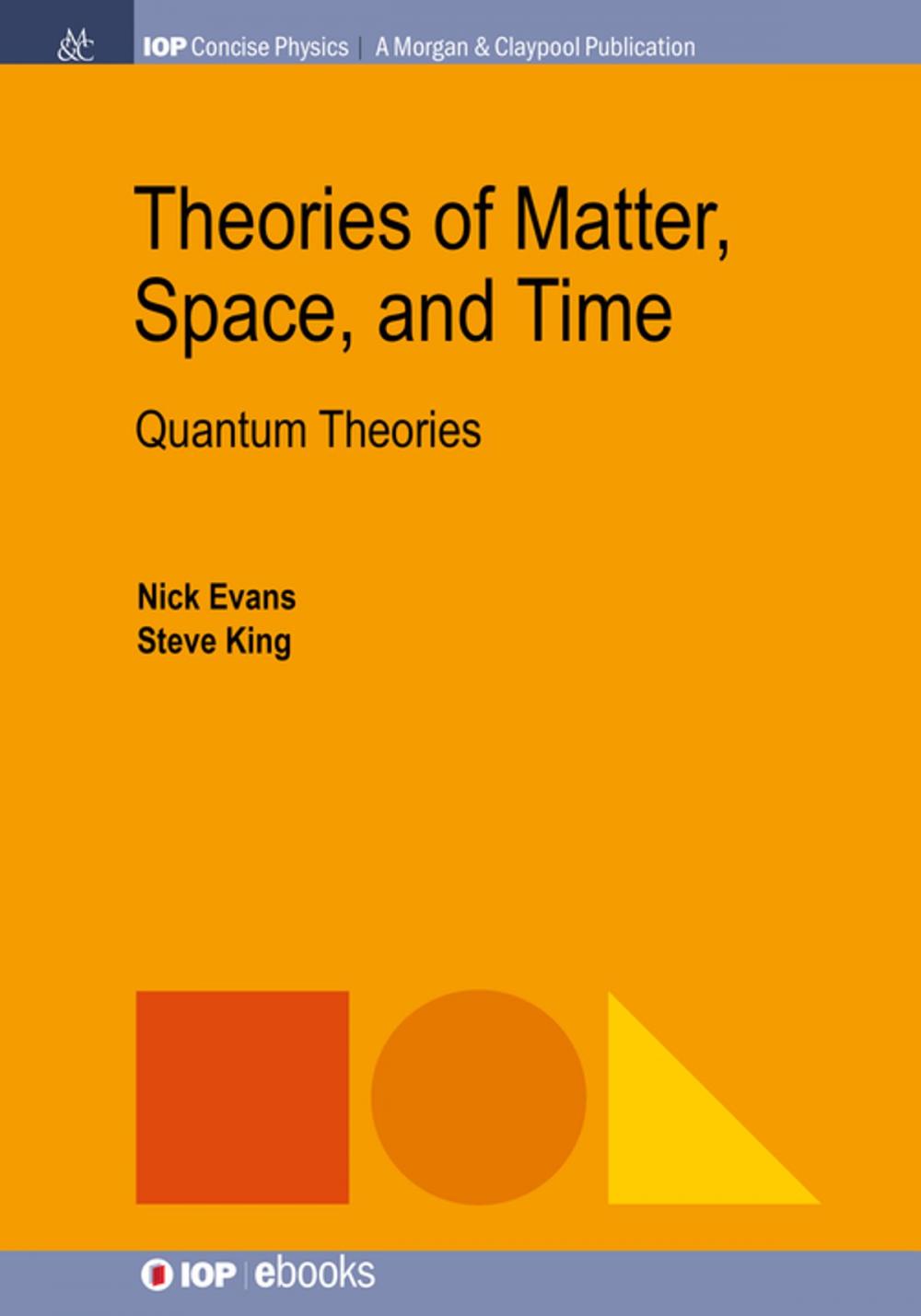 Big bigCover of Theories of Matter, Space, and Time