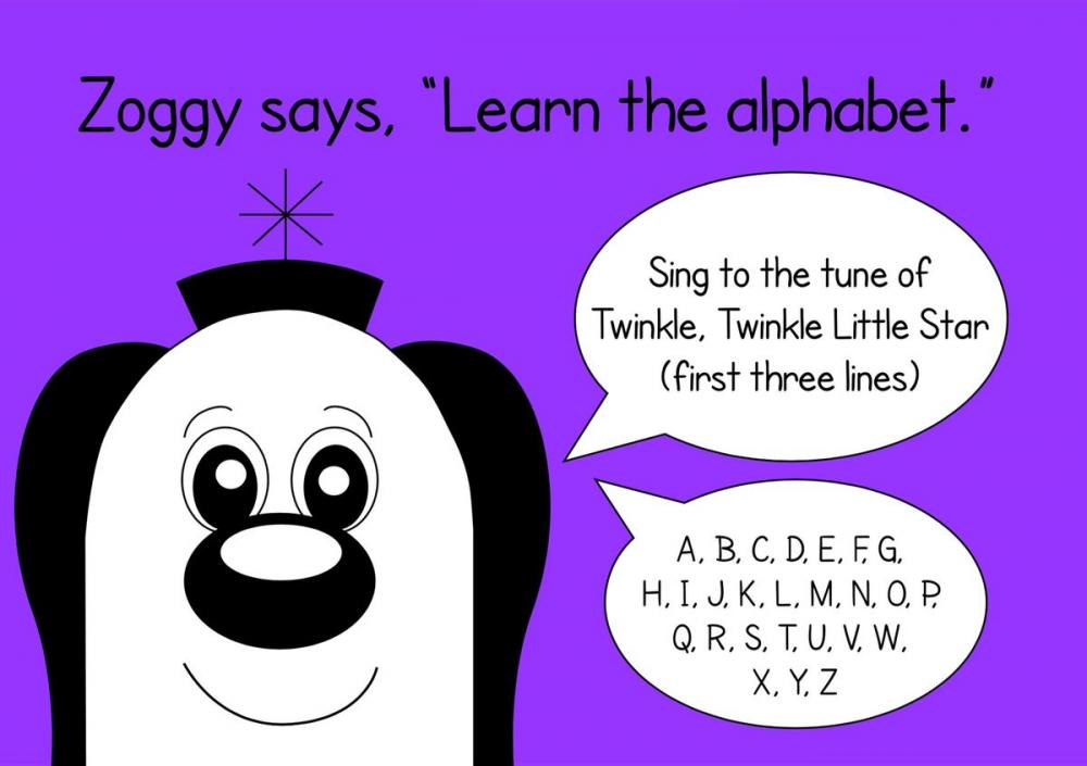 Big bigCover of Zoggy Learns The Alphabet