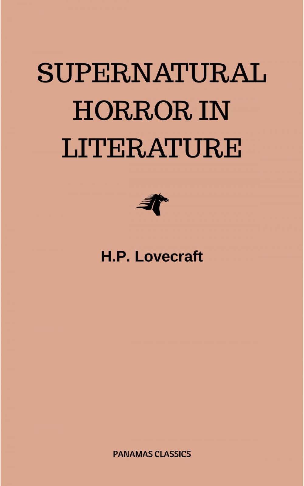 Big bigCover of Supernatural Horror in Literature