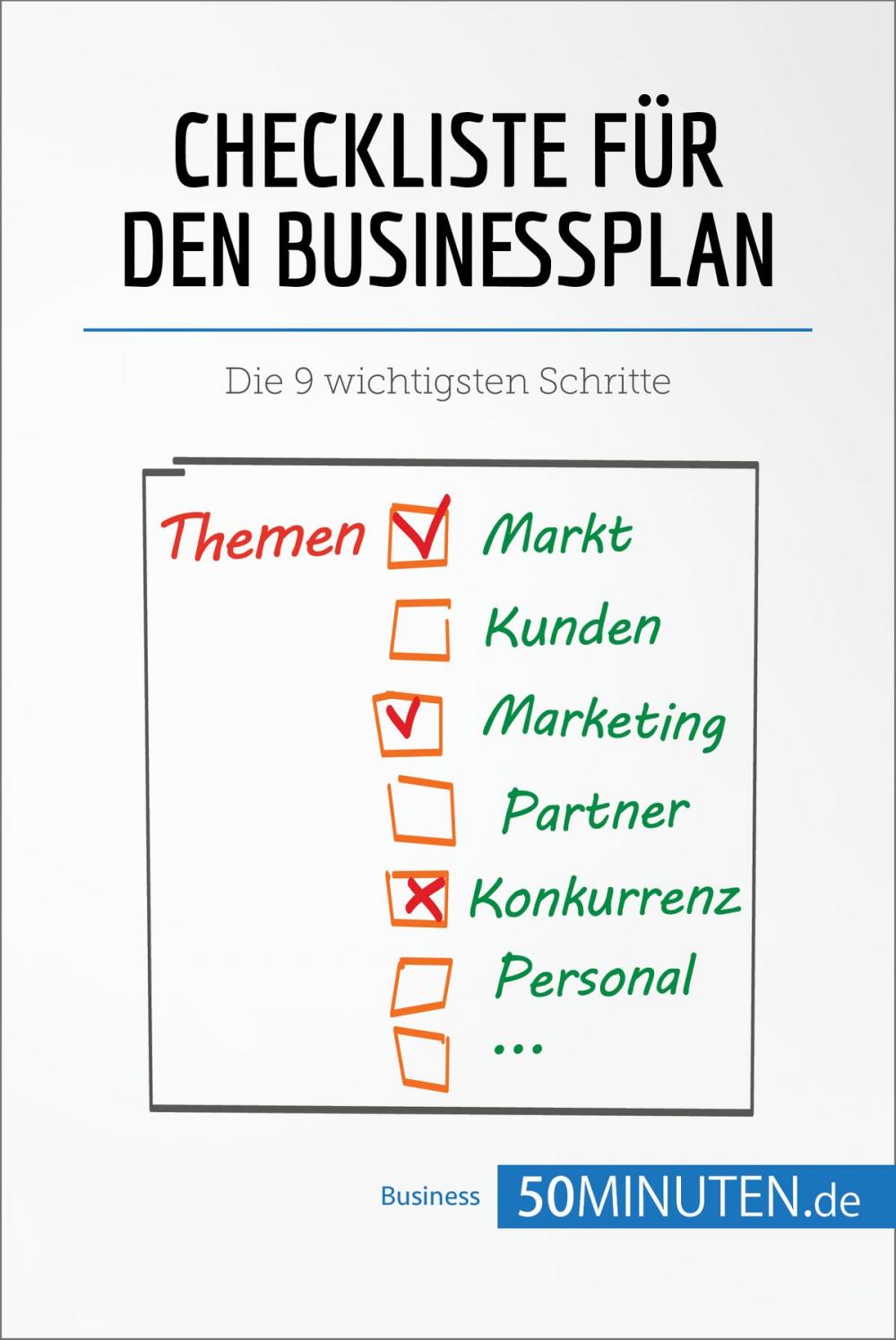 Big bigCover of Checkliste für den Businessplan