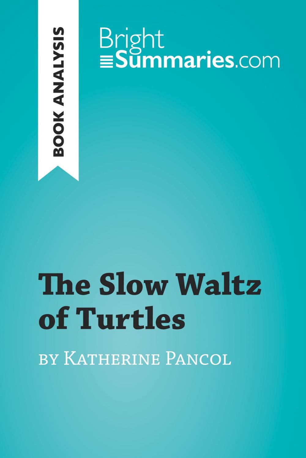 Big bigCover of The Slow Waltz of Turtles by Katherine Pancol (Book Analysis)