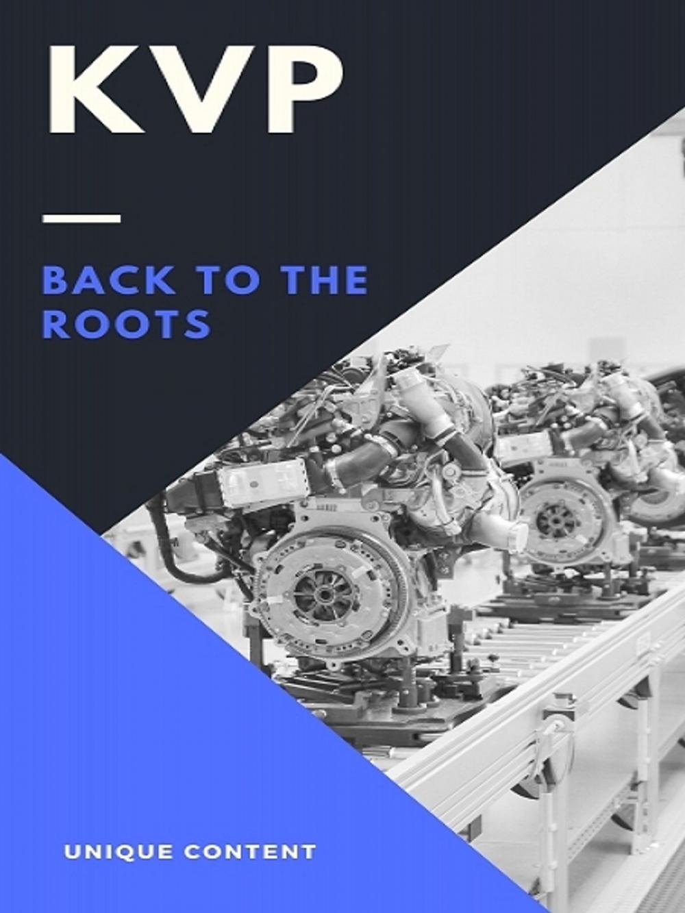 Big bigCover of KVP - BACK TO THE ROOTS