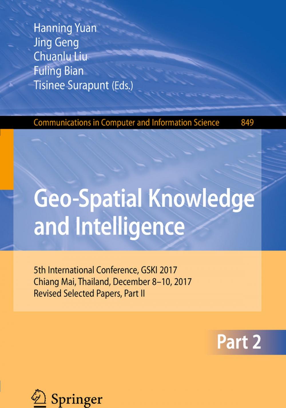 Big bigCover of Geo-Spatial Knowledge and Intelligence