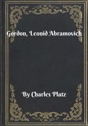 Cover of the book Gordon, Leonid Abramovich by Jacob Christensen