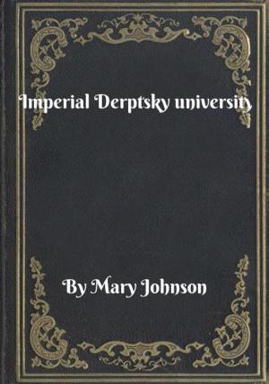 Cover of Imperial Derptsky university