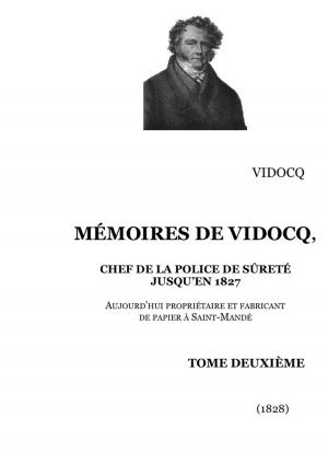 Cover of the book Mémoires de Vidocq by G. LENOTRE