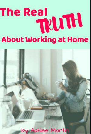Cover of the book The Real Truths About Working at Home by Tim Houlne, Terri Maxwell