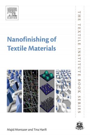 Book cover of Nanofinishing of Textile Materials