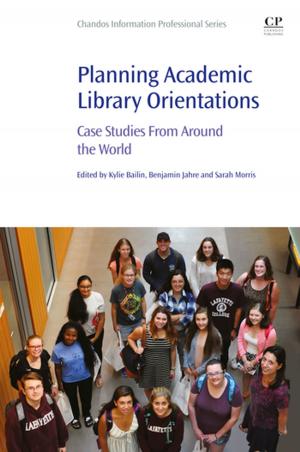 Cover of the book Planning Academic Library Orientations by Bill Holtsnider, Brian D. Jaffe