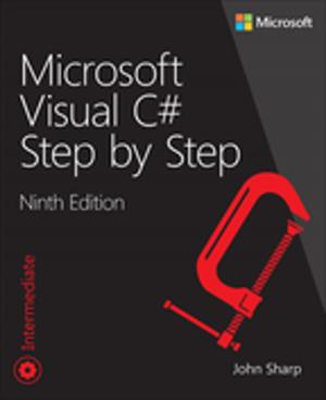 Cover of the book Microsoft Visual C# Step by Step by Michael C. Thomsett