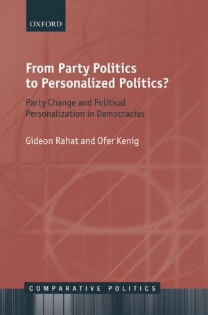 Book cover of From Party Politics to Personalized Politics?