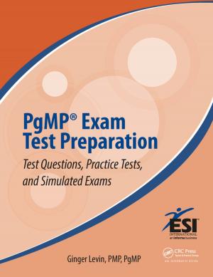 Book cover of PgMP® Exam Test Preparation