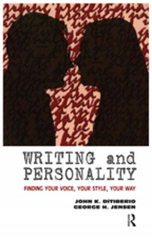 Cover of the book Writing and Personality by Miyume Tanji