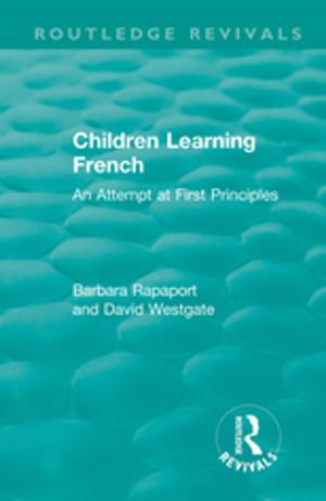 Cover of the book Children Learning French by Sharon Seivert