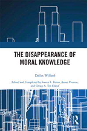Cover of the book The Disappearance of Moral Knowledge by Mark Cooney