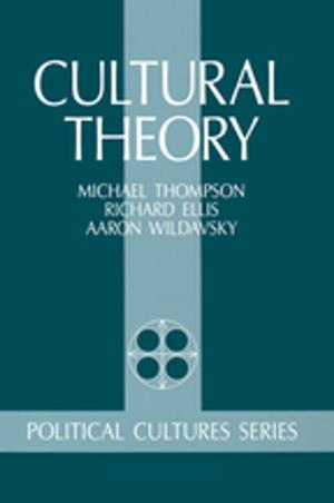 Cover of the book Cultural Theory by Jacob Burckhardt