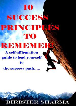 Cover of the book 10 Success Principles To Remember: A self-affirmation guide to lead yourself to the success path….. by Sheila Hollinghead