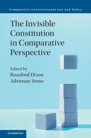 Cover of the book The Invisible Constitution in Comparative Perspective by Ali Mirsepassi, Tadd Graham Fernée