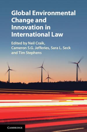 Cover of the book Global Environmental Change and Innovation in International Law by Roland Paris