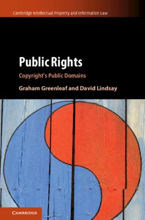 Cover of the book Public Rights by Anat Stavans, Charlotte Hoffmann