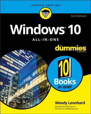 Cover of the book Windows 10 All-In-One For Dummies by Michael R. Trimble, Mark George
