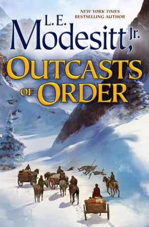 Cover of the book Outcasts of Order by Nnedi Okorafor, Paul Cornell, Seanan McGuire, Martha Wells, Jeremy C. Shipp