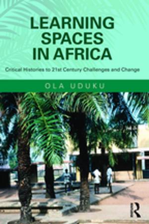Cover of the book Learning Spaces in Africa by Bridget Escolme