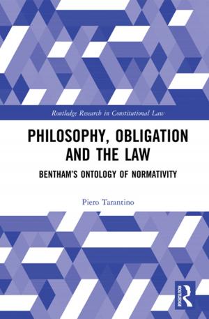 Cover of the book Philosophy, Obligation and the Law by Markman Ellis
