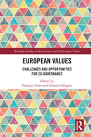 Cover of the book European Values by Robert De Beaugrande