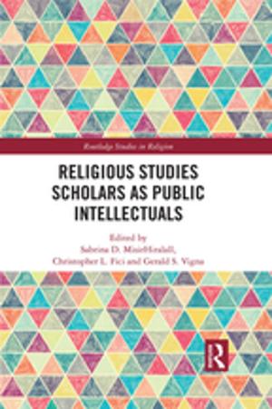 Cover of the book Religious Studies Scholars as Public Intellectuals by Norma Holt