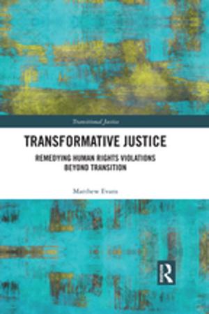Cover of the book Transformative Justice by Stamatios Tzitzis, Chiara Ariano