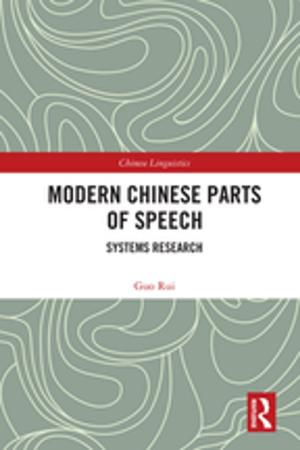 Cover of the book Modern Chinese Parts of Speech by Ernst Häublein