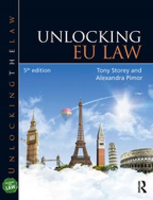 Cover of the book Unlocking EU Law by Nicholas Georgalis