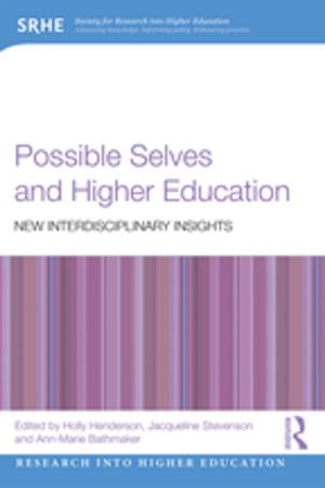 Cover of the book Possible Selves and Higher Education by Mark Lupher