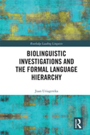 Cover of the book Biolinguistic Investigations and the Formal Language Hierarchy by Willy Sussland