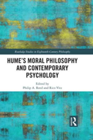 Cover of the book Hume’s Moral Philosophy and Contemporary Psychology by Frederik Coene