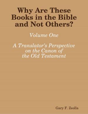 Book cover of Why Are These Books in the Bible and Not Others? - Volume One A Translator’s Perspective on the Canon of the Old Testament