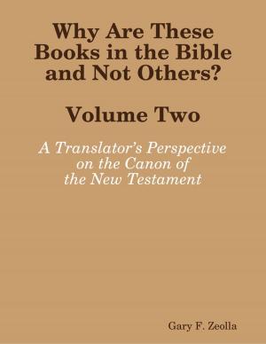 Cover of the book Why Are These Books in the Bible and Not Others? - Volume Two A Translator’s Perspective on the Canon of the New Testament by Candi Jones