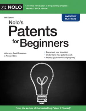 Book cover of Nolo's Patents for Beginners