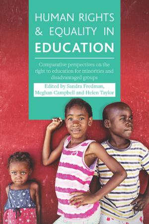 Cover of the book Human rights and equality in education by Fitzpatrick, Tony