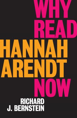 Cover of the book Why Read Hannah Arendt Now? by Christopher D. Rahn, Chao-Yang Wang