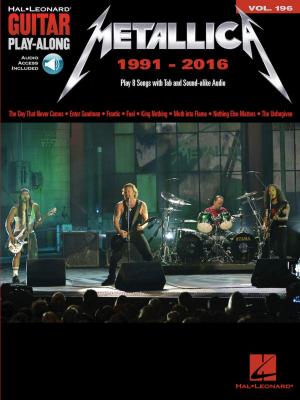 Cover of the book Metallica: 1991-2016 by Mona Rejino