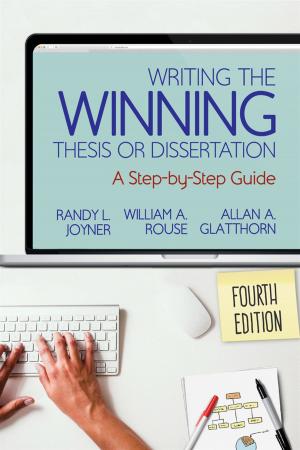Cover of the book Writing the Winning Thesis or Dissertation by John O. Burtis, Dr. Paul David Turman