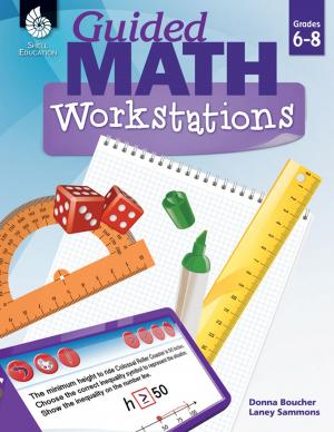 Cover of the book Guided Math Workstations Grades 6-8 by Timothy Rasinski